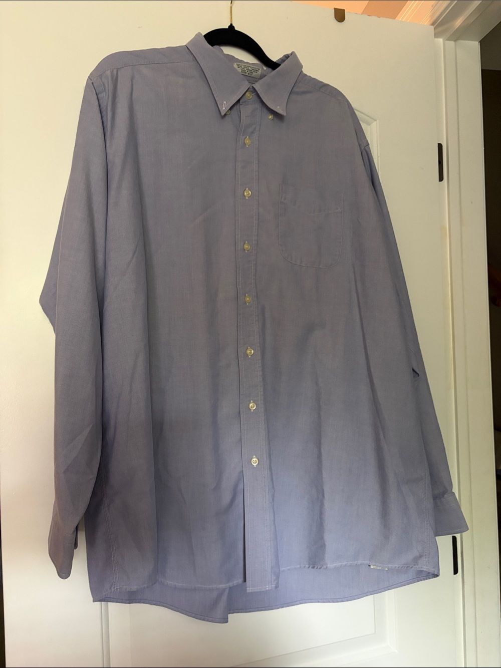 L.L. Bean Men's Light Lavender Dress Shirt